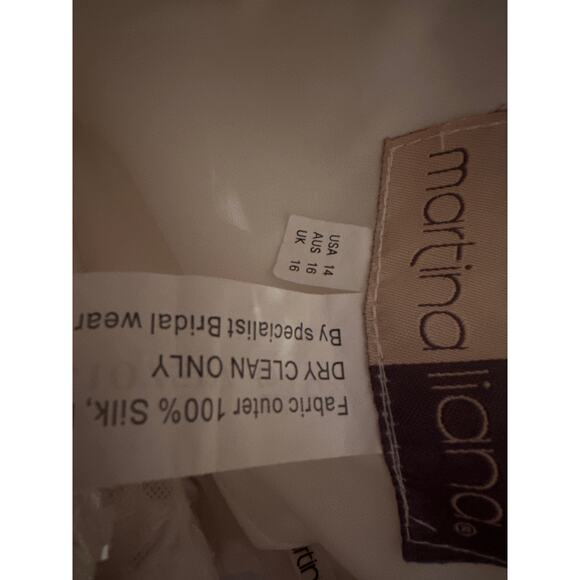 Martina Liana White Wedding Dress - Picture 16 of 16